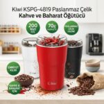 Kiwi KSPG-4819 Paslanmaz Çelik Kahve ve Baharat Öğütücü