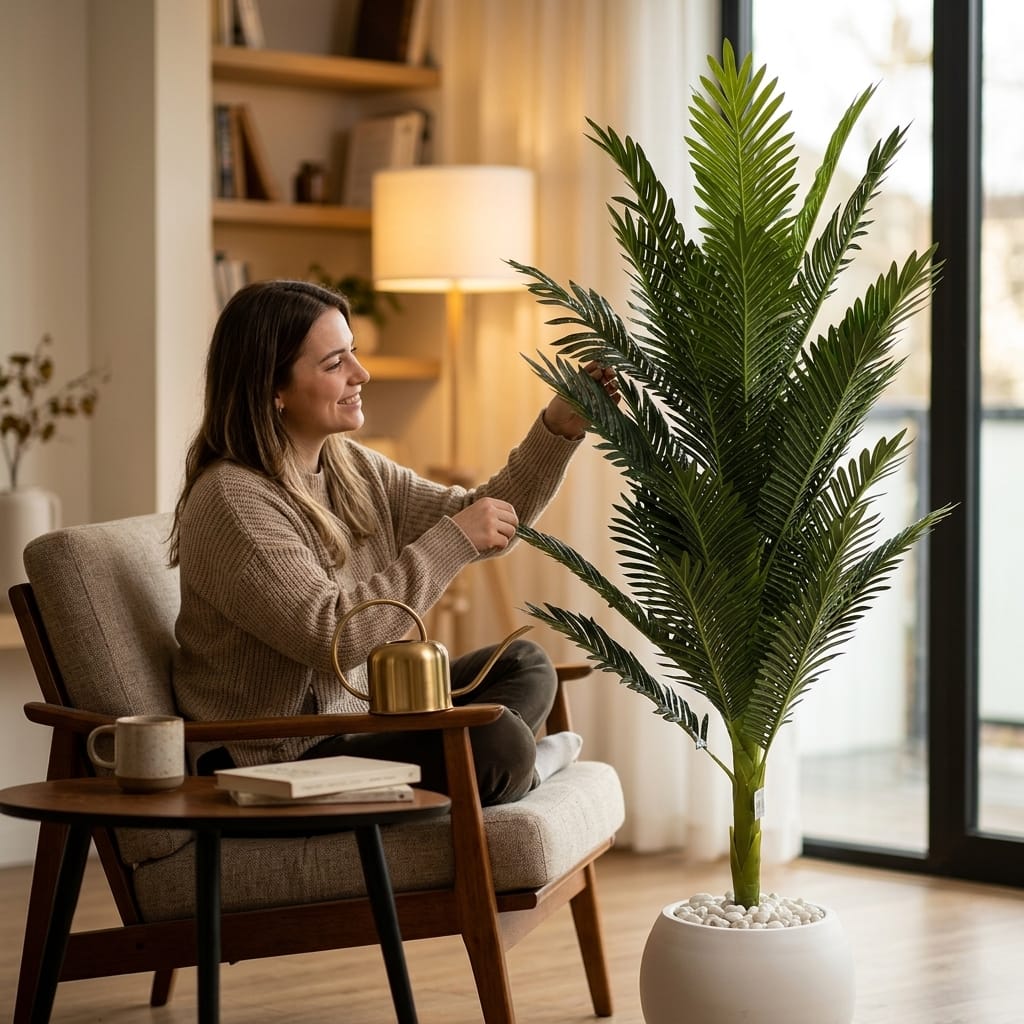 ASEL-335 150-160 cm Yapay Areka Palmiye Ağacı