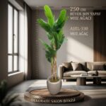 ASEL-330 250 cm Büyük Boy Yapay Muz Ağacı