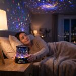 Star Master Siyah Gökyüzü ve Yıldız Yansıtmalı Projektör Gece Lambası (KM-02)