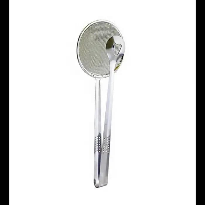 Ivory Metal Süzgeçli Kızartma Maşası