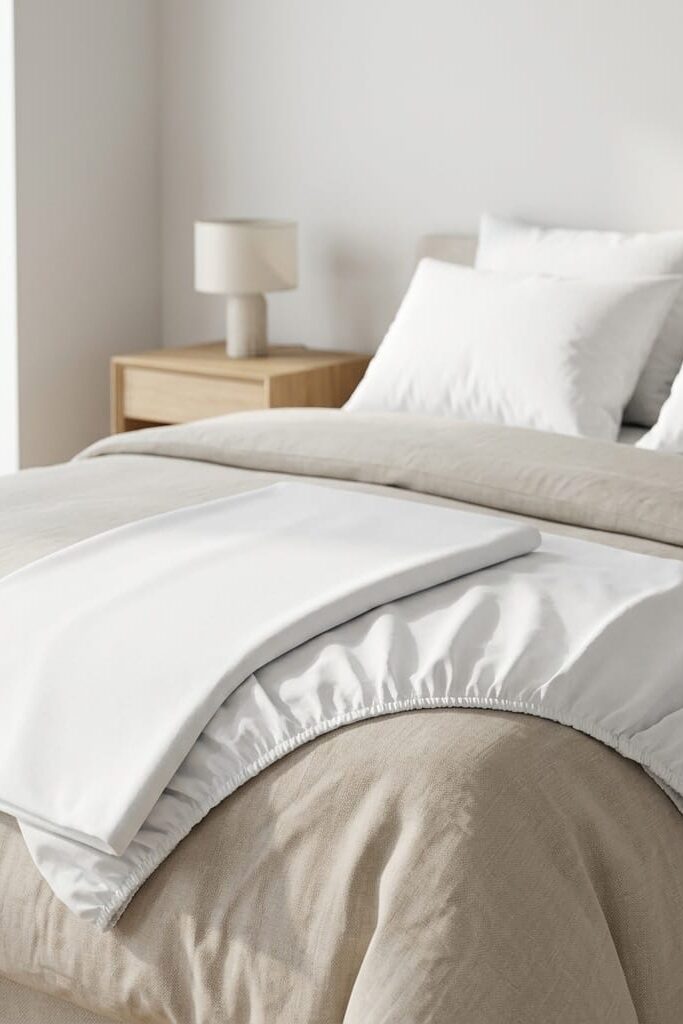 Maison Dore 90x200 cm Jersey Beyaz Lastikli Çarşaf