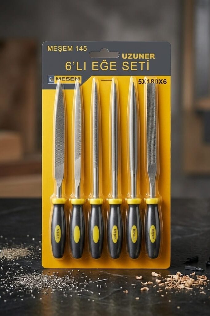 Meşem 6'lı Eğe Seti 5x180x6 mm