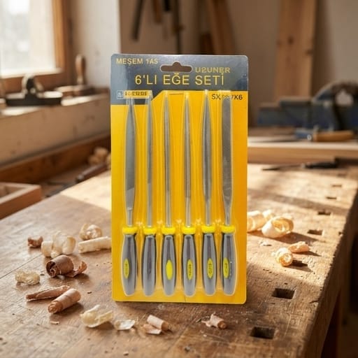 Meşem 6'lı Eğe Seti 5x180x6 mm