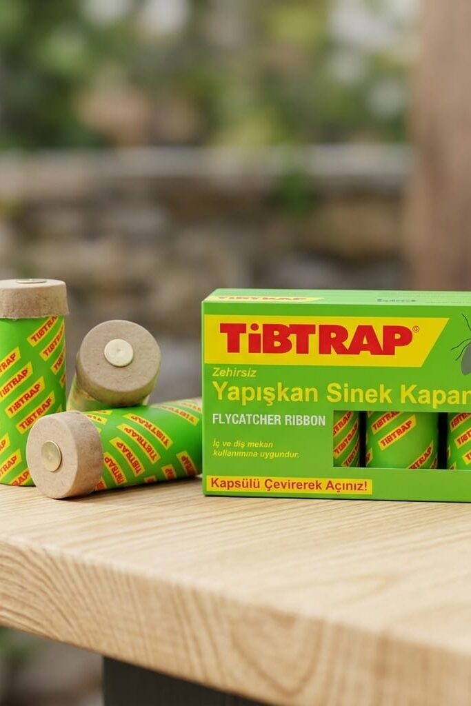 Tibtrap Yapışkan Sinek Kapanı 4'lü Paket